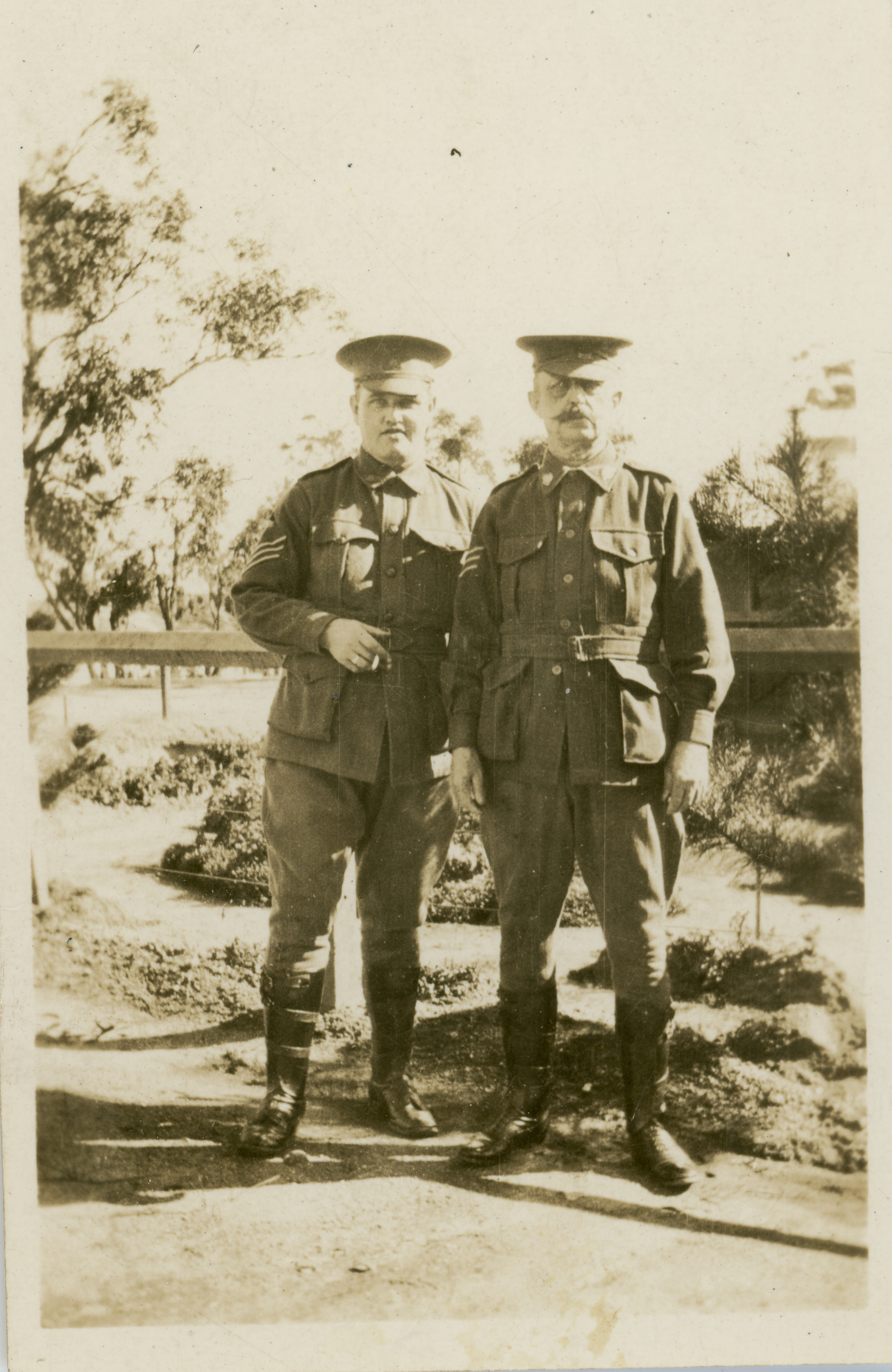 two men in uniform