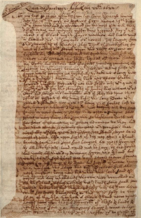 A letter