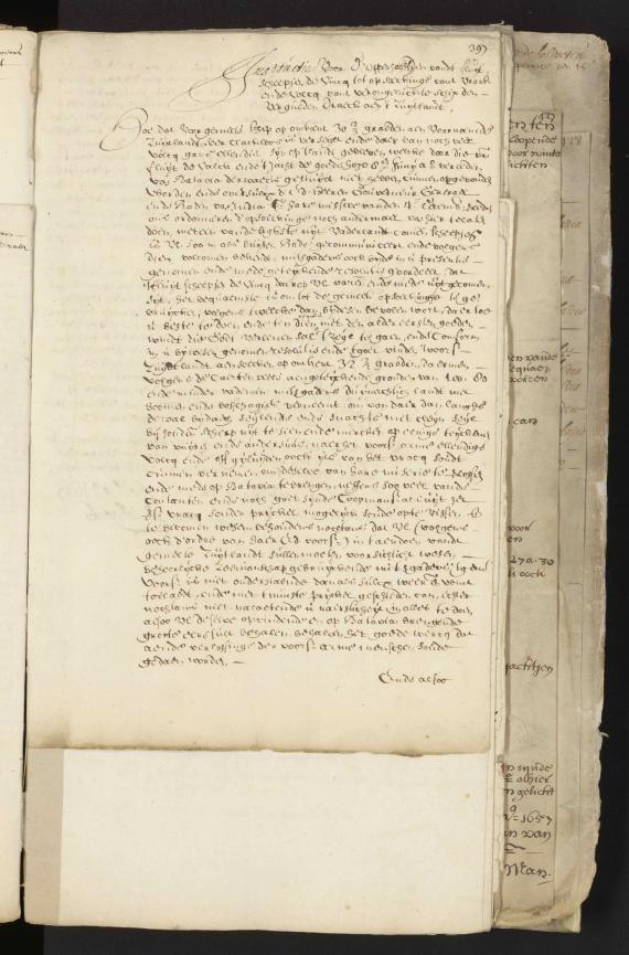 A page from a journal