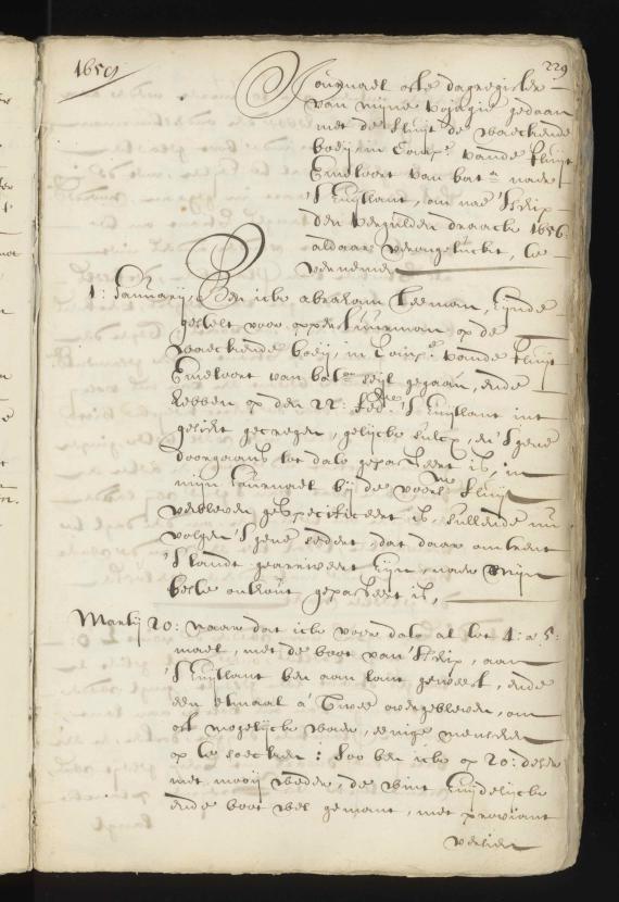 A page from a journal